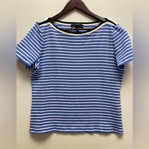 4 for $25 💙 Tommy Hilfiger Boat Neck Striped Tee 💙 - XL